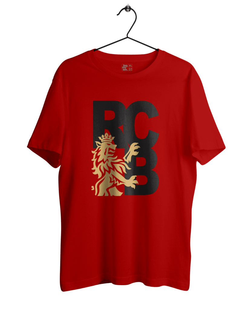 RCB Fan T-Shirt in Bangalore at ₹ 399 Unit by Tag My Tee Justdial