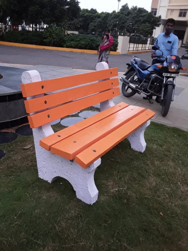 RCC GARDEN BENCHES in Khammam at ₹ 4,000 Pc by India Cement
