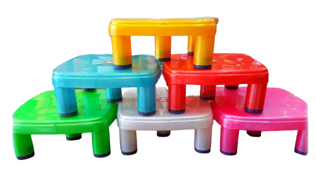 Rectangle Plastic Stool in Delhi at ₹ 50 Pieces (MOQ:1 Pieces