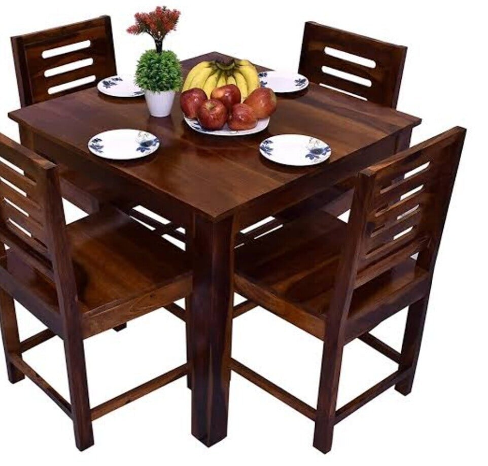 Rectangular Seater Wooden Dining Table Set in Pune at ₹ 4,000