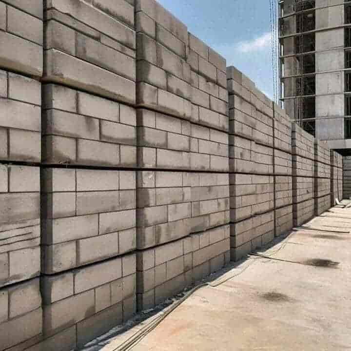 Wall Cement Building Blocks General Purpose Hollow Concrete Block