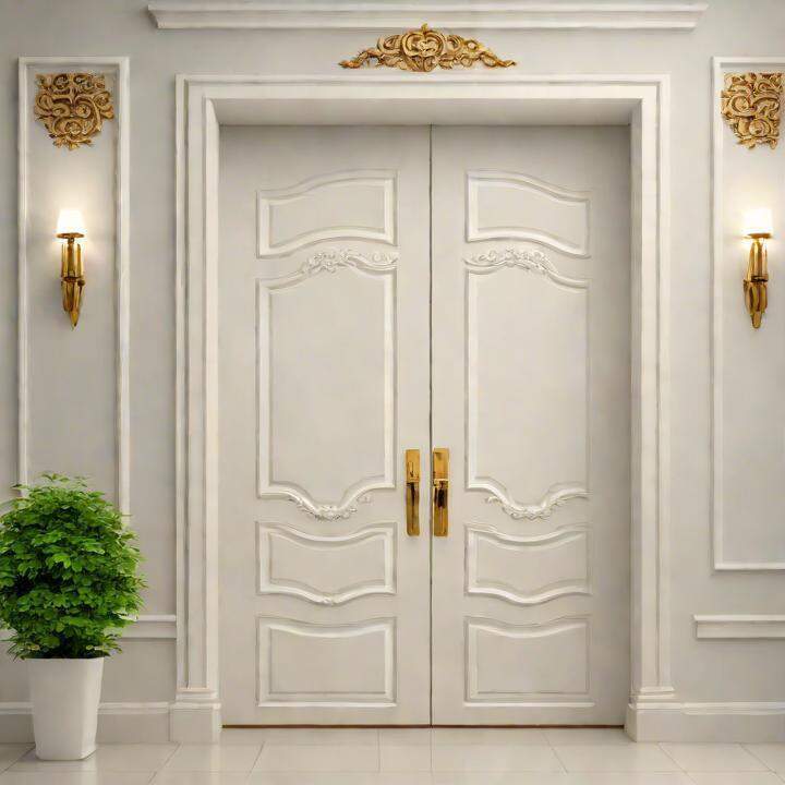 Rectangular Decorative PVC Double Door in Ahmedabad at ₹ 280