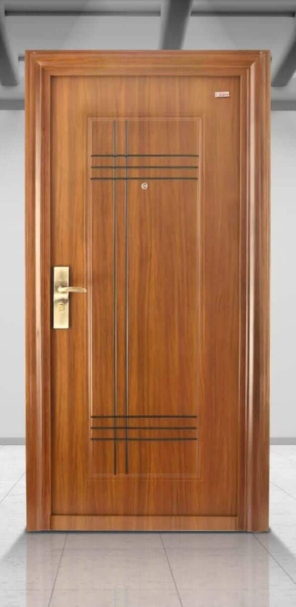 Rectangular Polished Wpc Door For Home (Brown) in Thrissur at ₹ 250 ...