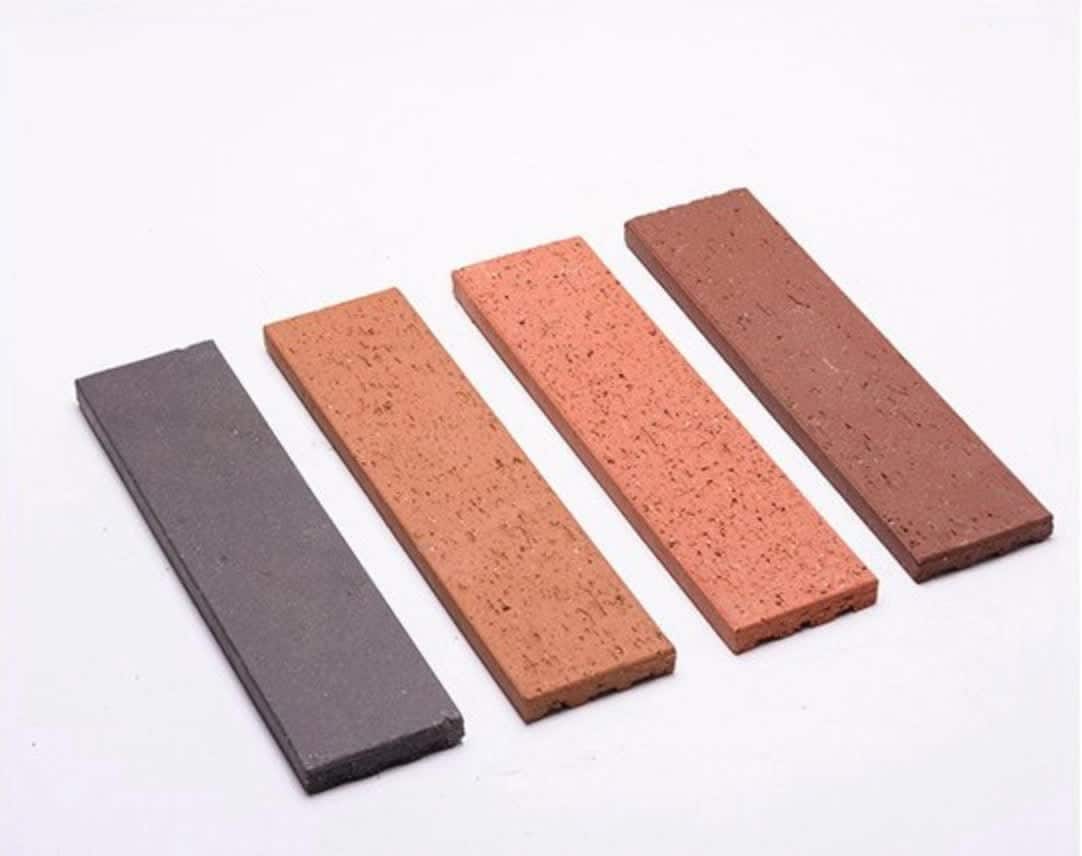 Rectangular Terracotta Brick Wall Tiles 9x1/2 Inch in