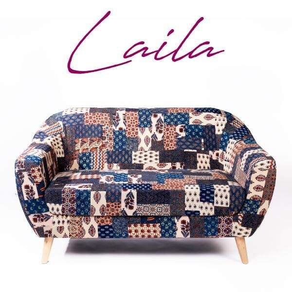 Red-Blue Banni Patchwork 2-Seater Loveseat in Mumbai at ₹ 57,000