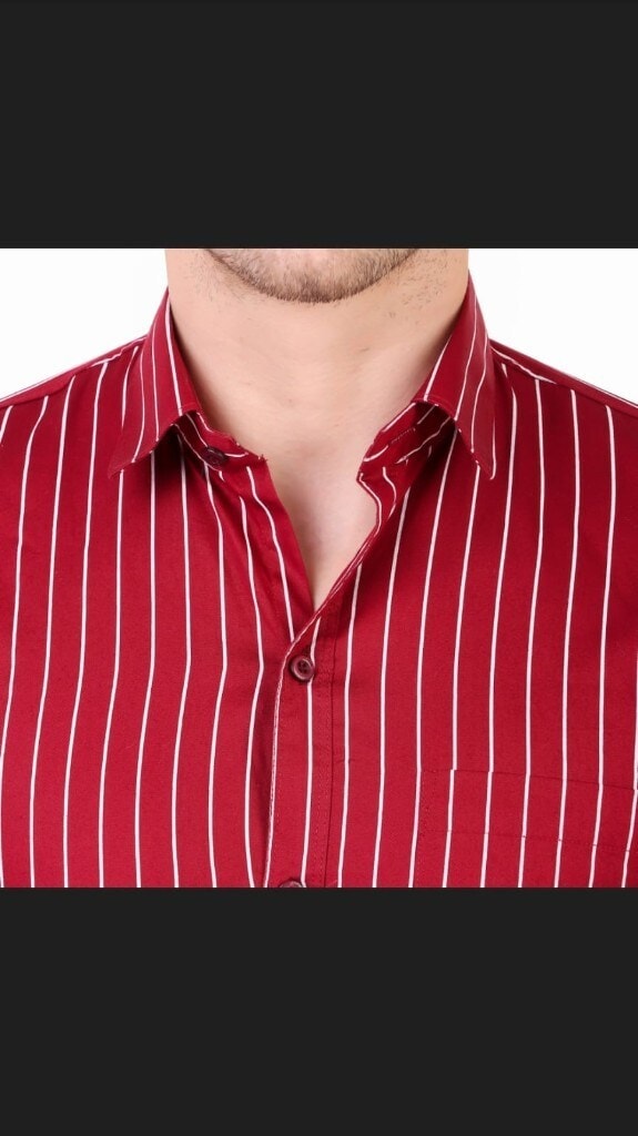 Red Lining Print Casual Shirt in Delhi at ₹ 280 Pc by American