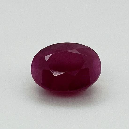 African Red Oval Natural Ruby Gemstone in Kolkata at ₹ 500