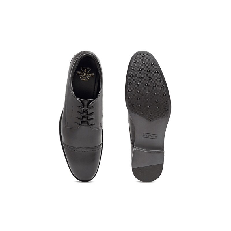 REDTAPE RTE3451A Men's Shoes Black Derby in Mathura at ₹ 1,918
