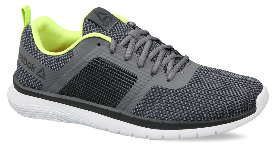 Reebok Men'S Pt Prime Runner Fc Shoes (Cold Grey, Neon Lime, White