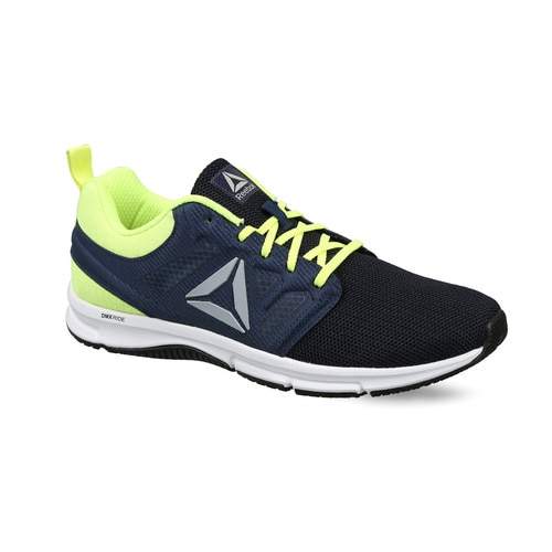 Reebok Men'S Running Strike Runner Shoes (Navy, Yellow, Size 11