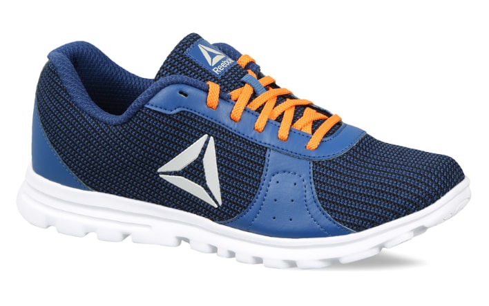 Reebok Men's Runthusiastic Shoes (Black, Bunker Blue, Nacho, Size