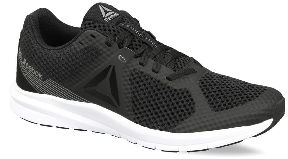 Reebok Mens Running Endless Road Sports Shoes (Black, True Grey