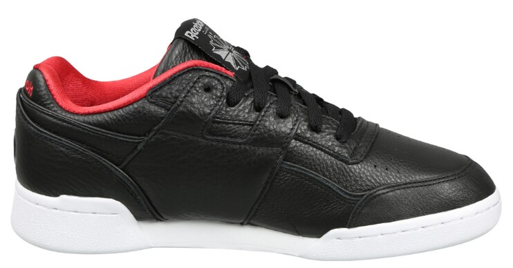 Reebok Unisex Classics Workout Plus X Ufc Shoes (Black, Red, White