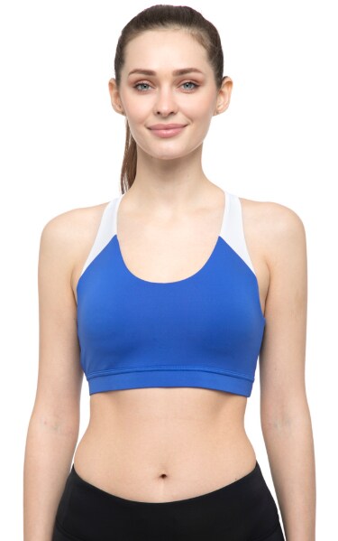 Reebok Women'S Training Workout Medium-Support Padded Bra (Crushed