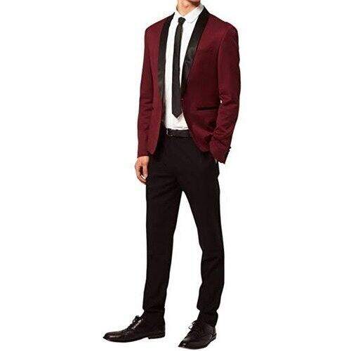 Regular Fit Party Wear Mens Coat Pants 