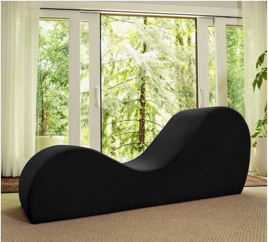 Relaxing Chaise Lounge Chair Black 160x40x70 Cm in Lucknow at
