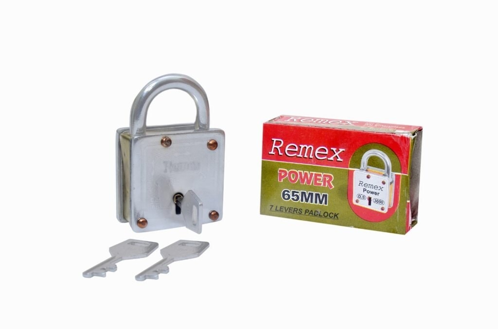 Remex Power Heavy Quality Padlock, Mild Steel, Keys in Delhi at