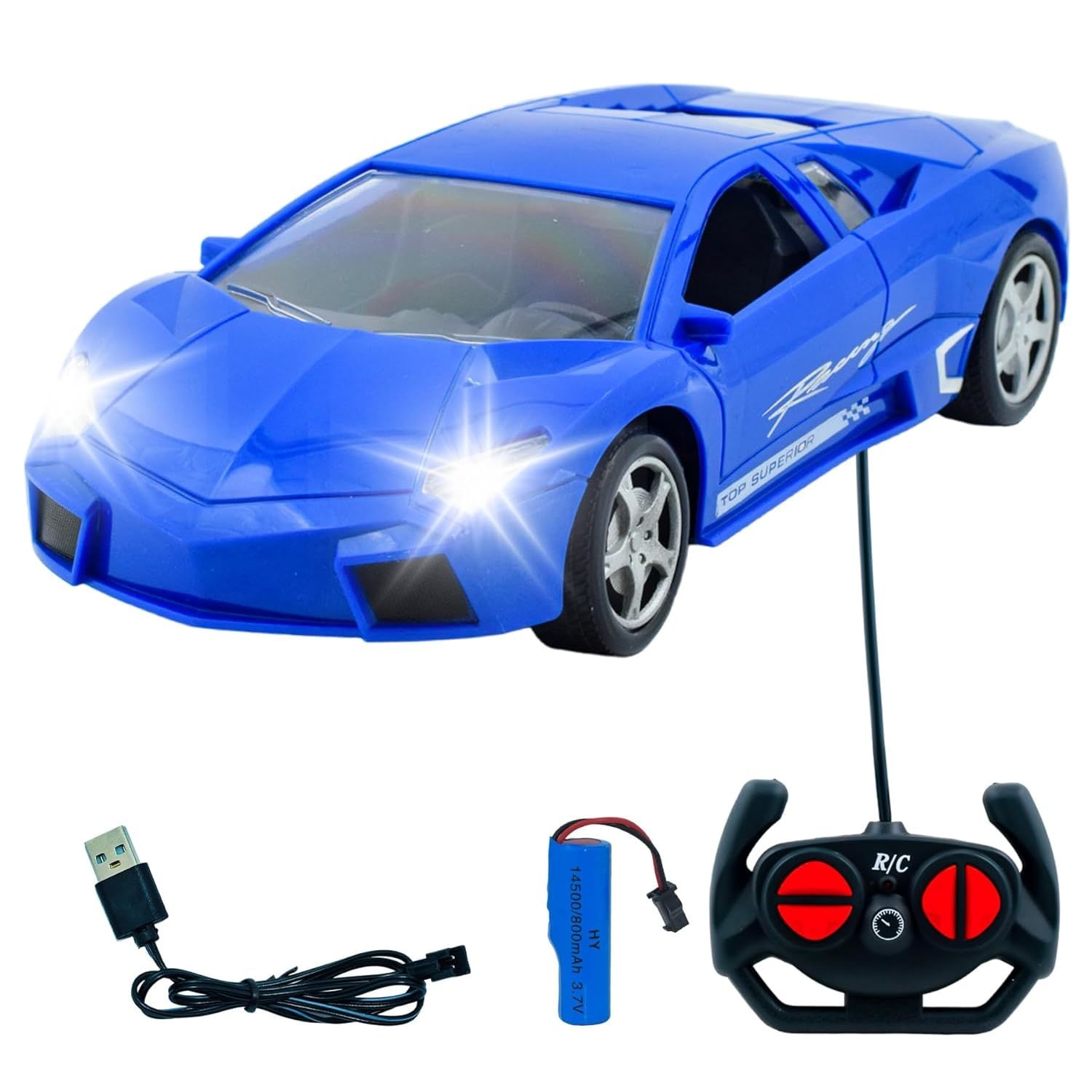 Remote Control Toy Car (Blue) in Delhi at ₹ 100 ₹ 800 Pc by