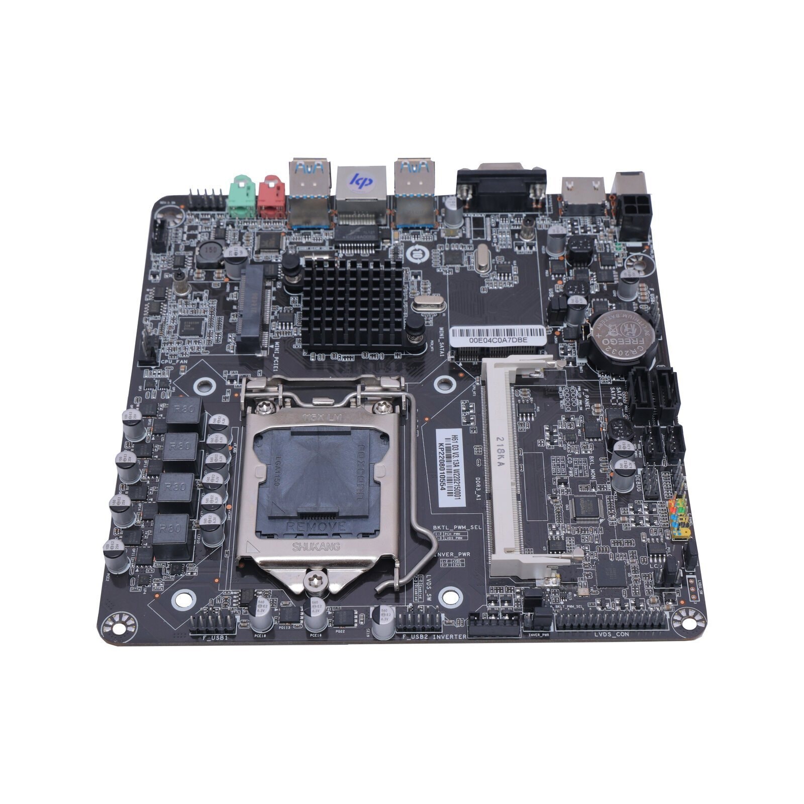 Reo H61mi Socket 1155 Mini-Itx Motherboard(Supports All Intel 2nd