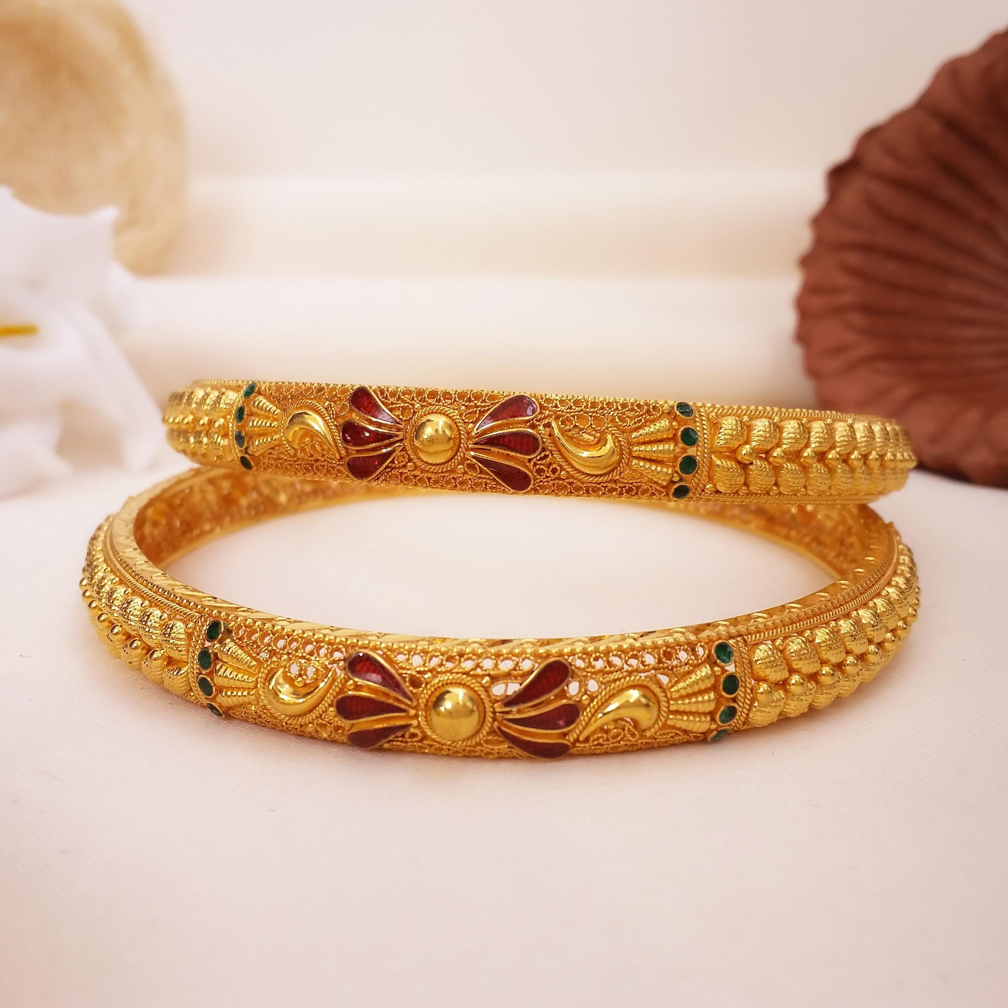 Request a Call Back Beunew Gold Plated Designer Bangle in Delhi at - Main Image