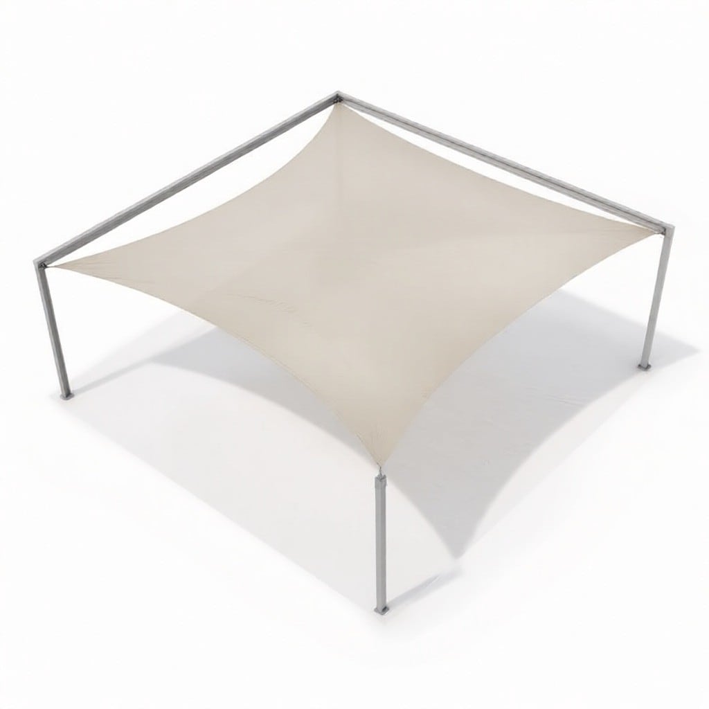 Residential Tensile Shading System, Villa Terrace Canopy