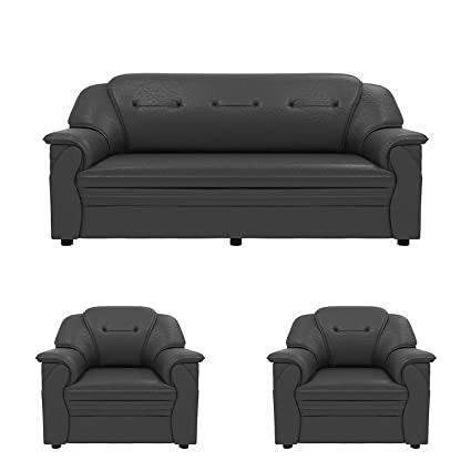 Rexine sofa set price discount