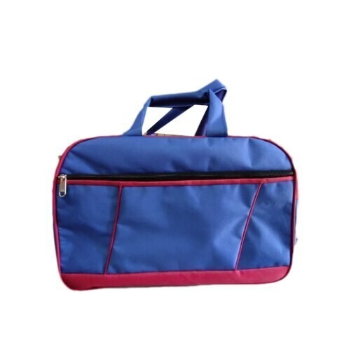 Rexine Traveling Luggage Bag (58 L, Blue And Red) in Delhi at