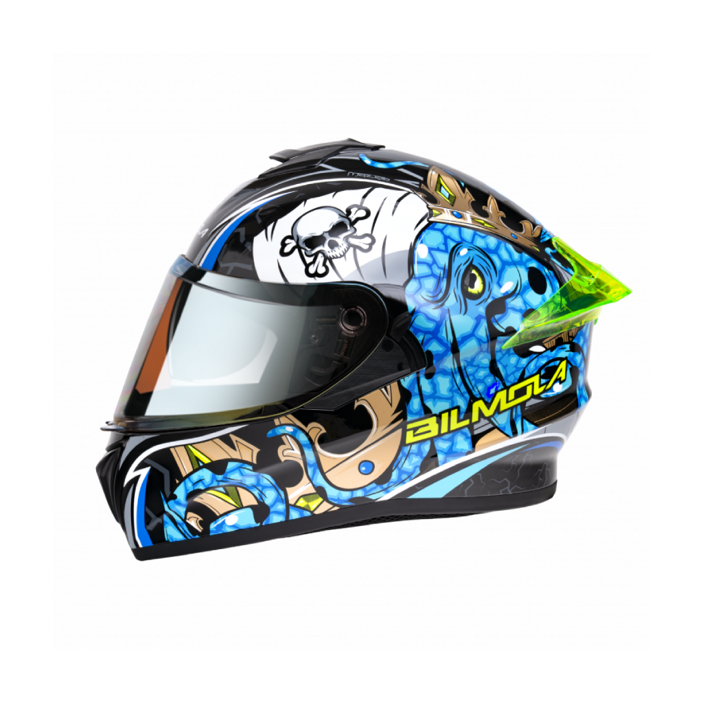 RHYNOX Zora Pro Bik Helmet - Blue in Delhi at best price by