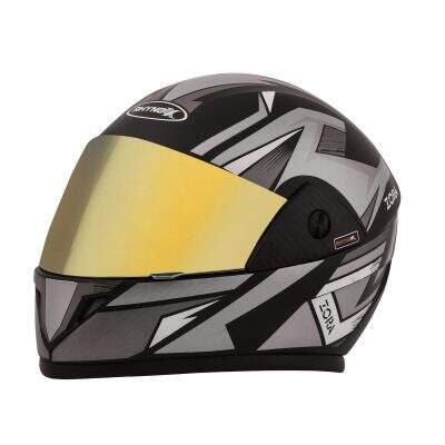 RYH Full Face Black Rhynox TENDO Z LC Helmet, Packaging Type: Box at
