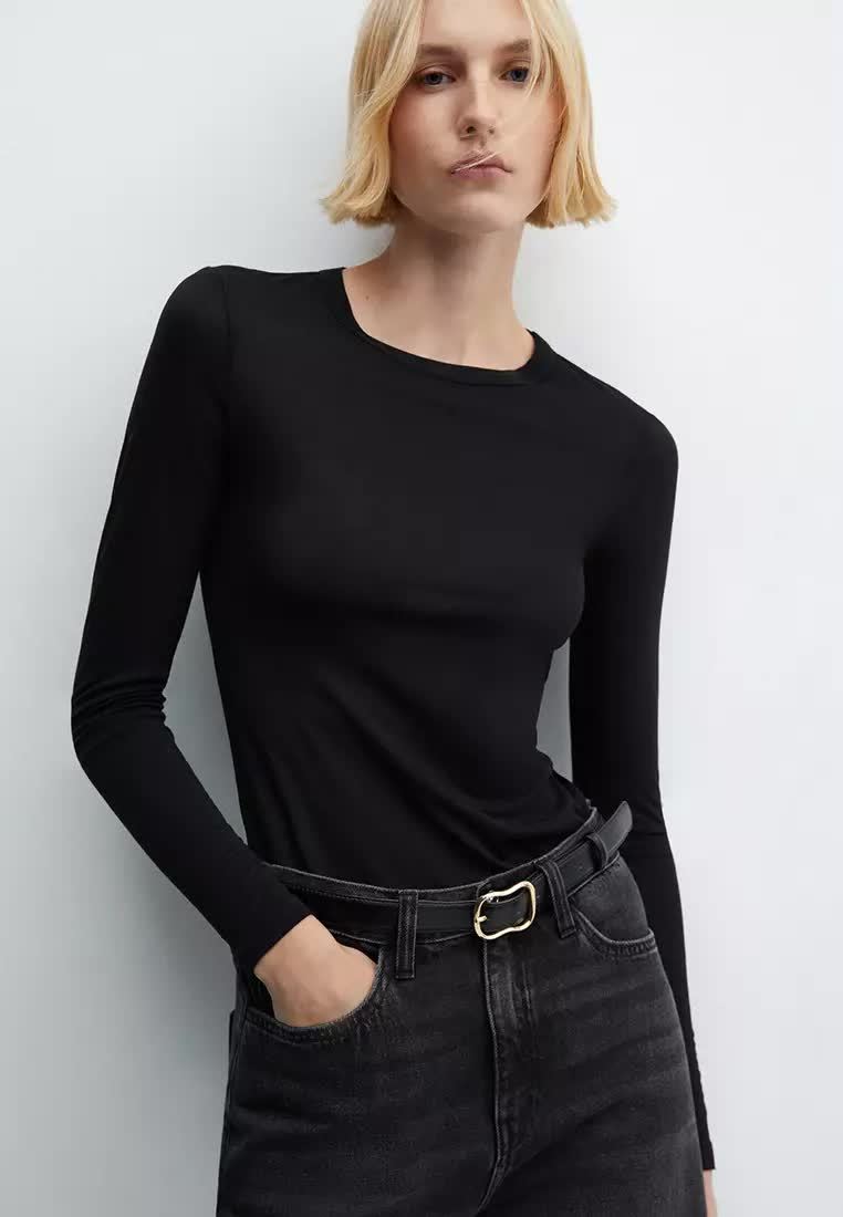 Ribbed Long Sleeves T-Shirt For Women in Delhi at ₹ 800 ₹ 999