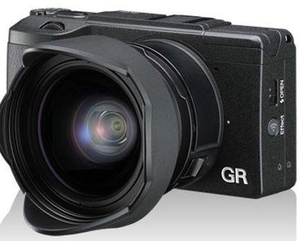 Ricoh GR II Point and Shoot Digital Camera (Black) in