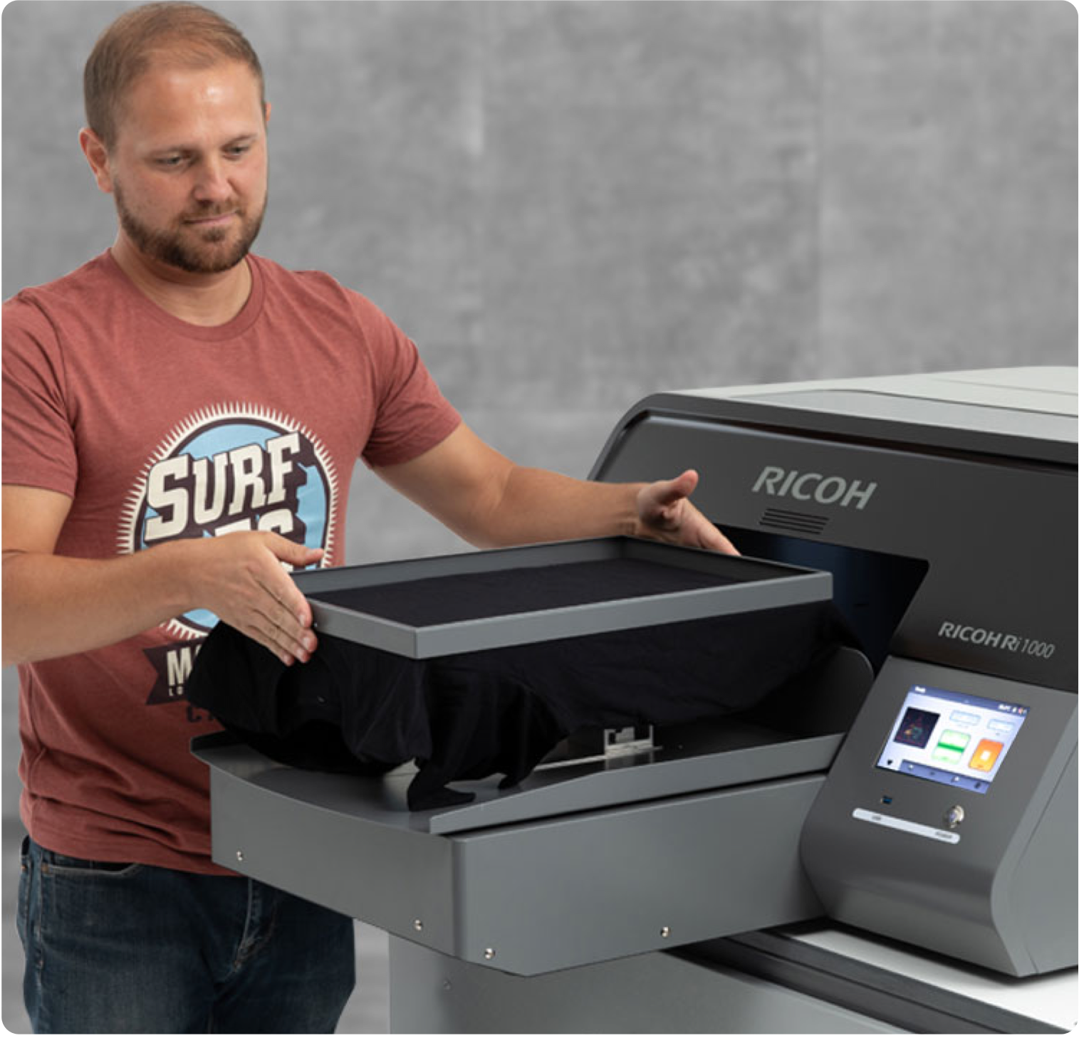 Ricoma Ricoh Ri 1000 Direct To Garment Printer in Mumbai at best price by  Choudhary Enterprise - Justdial