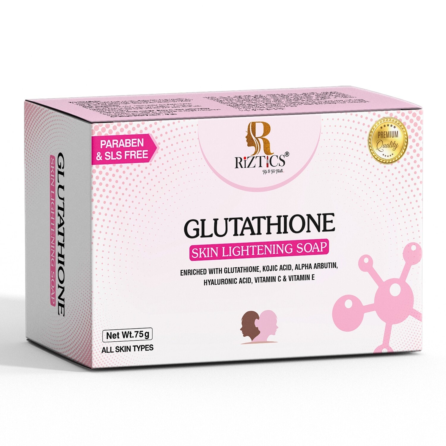 kojic acid vitamin e and glutathione soap Zeeglow max soap | Glutathione & Kojic acid soap main image 1