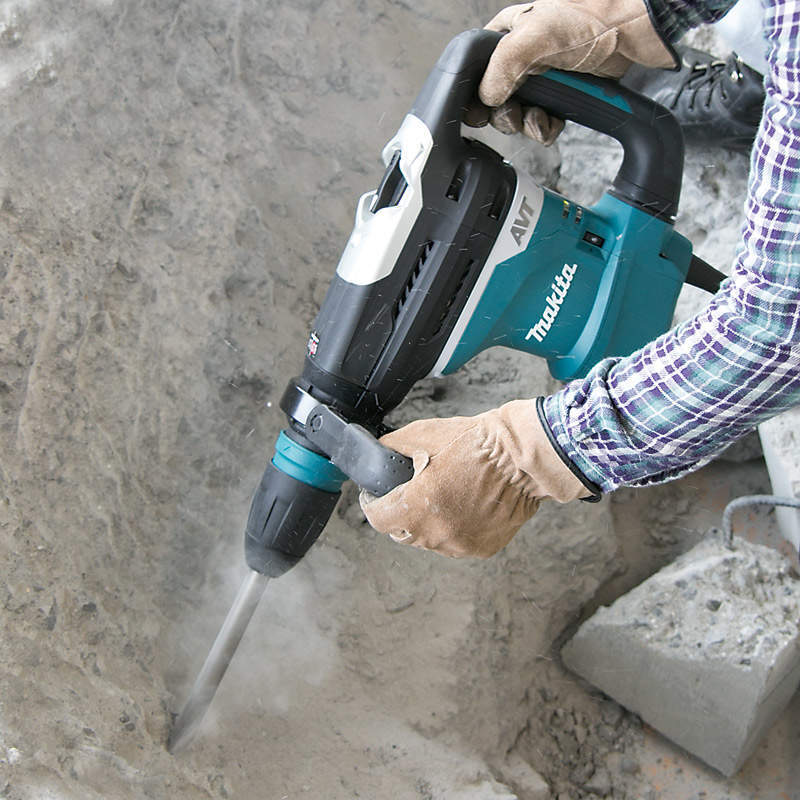 Heavy-Duty Rotary Hammer for Concrete Drilling and Demolition in