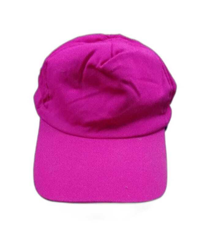 Round Cotton Girls Cap, Pink, Size 55CM in Chennai at ₹ 20