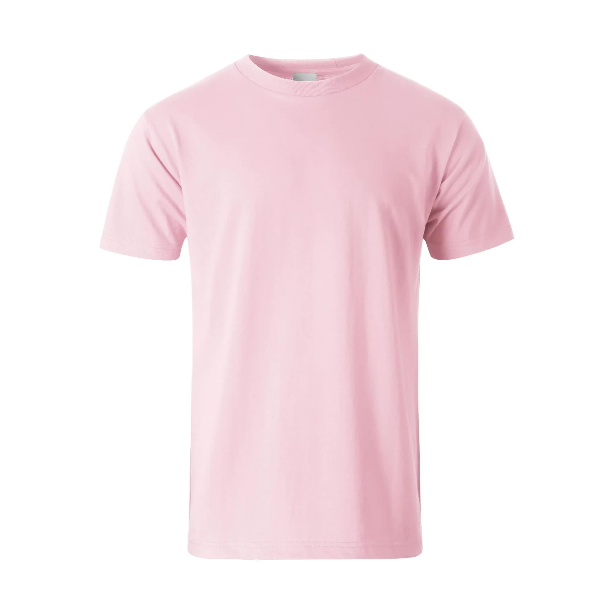 Round Neck Cotton, Polyester Mens Sports T-Shirt Pink) in Meerut