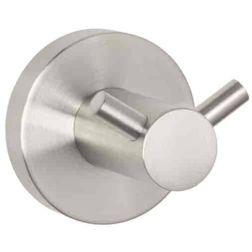 Round Polished Stainless Steel Robe Hook Silver in Amravati at