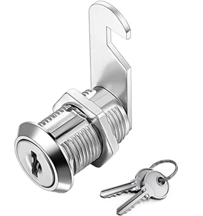 Round Stainless Steel Cupboard Lock in Sendhwa at ₹ 200 ₹ 600