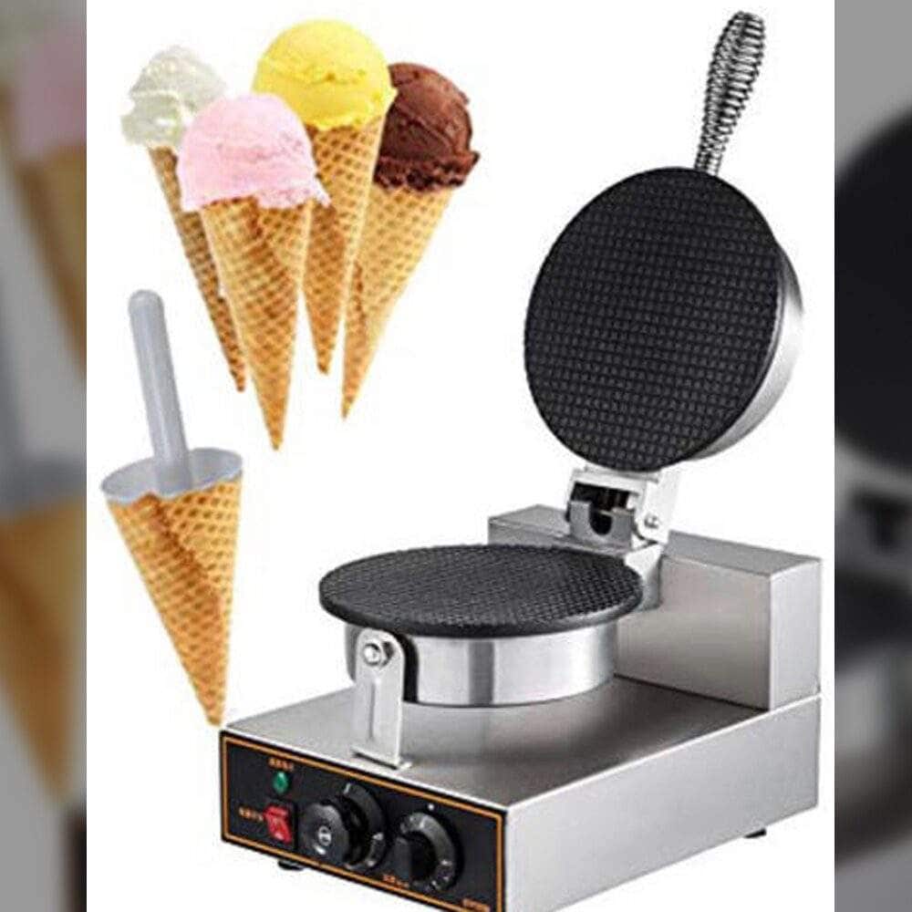 what is a waffle cone iron