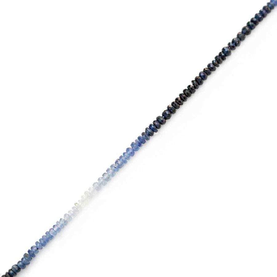 White on sale sapphire beads