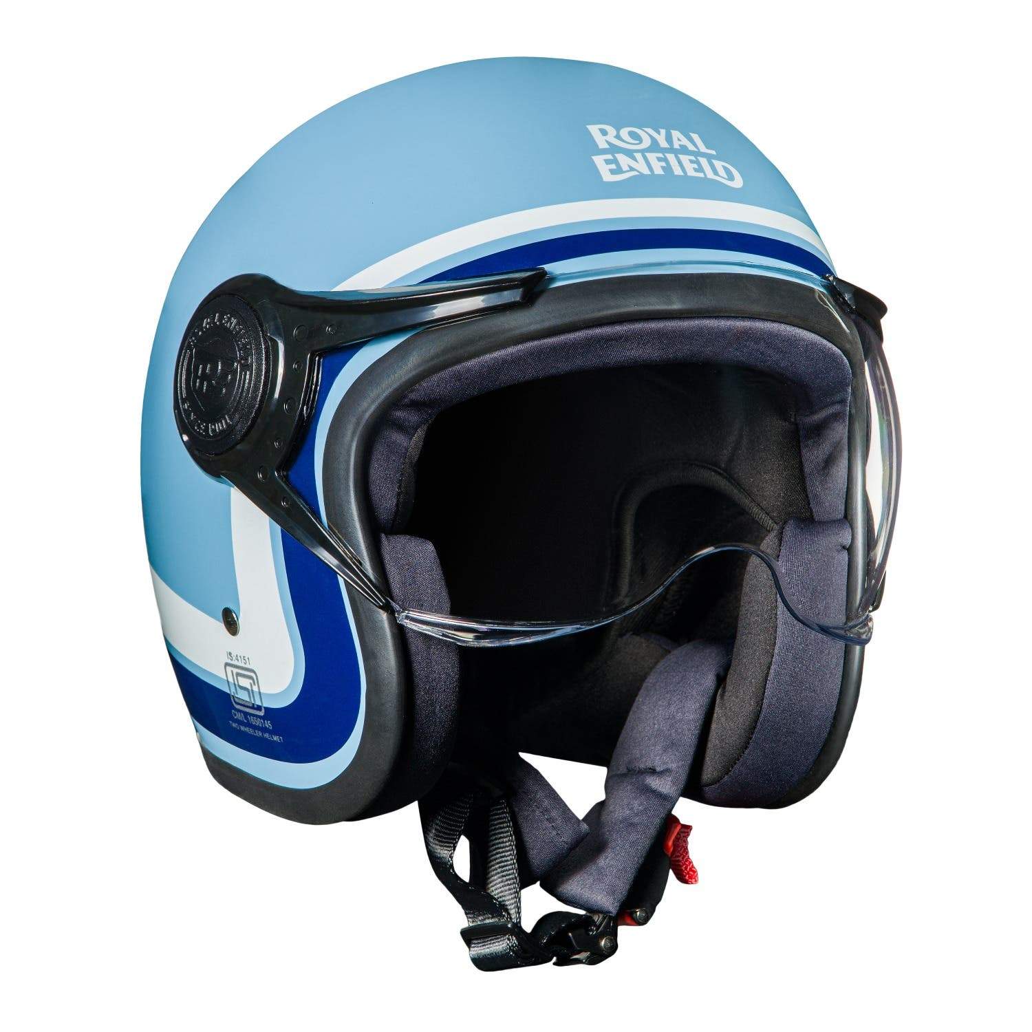 ROYAL ENFIELD Open Face HelmetRedditch Blue in Thane at best price by