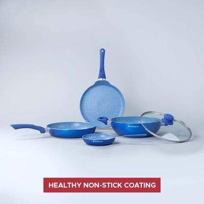 Royal Velvet Aluminium Non-stick Cookware Set, 5Pc in Mumbai at