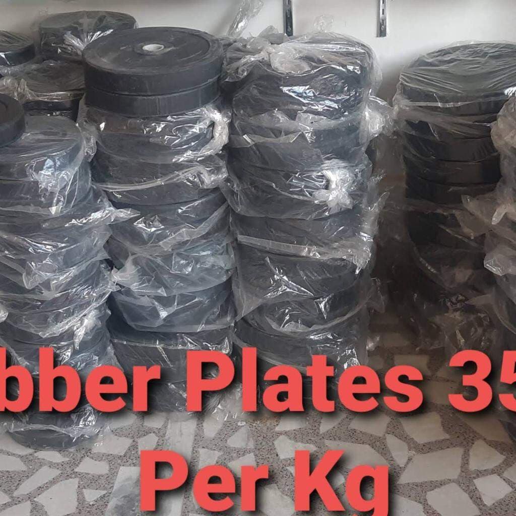 Rubber Plates For Home Gym Workout in Dandeli at ₹ 35 Kg by
