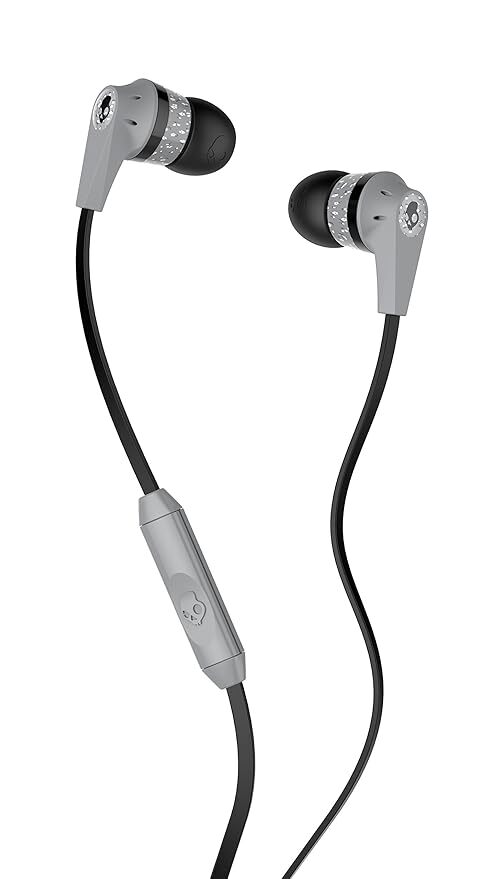 Skullcandy S2IKGY-365 In Ear Wired Headphone (Grey, Black) in Pune