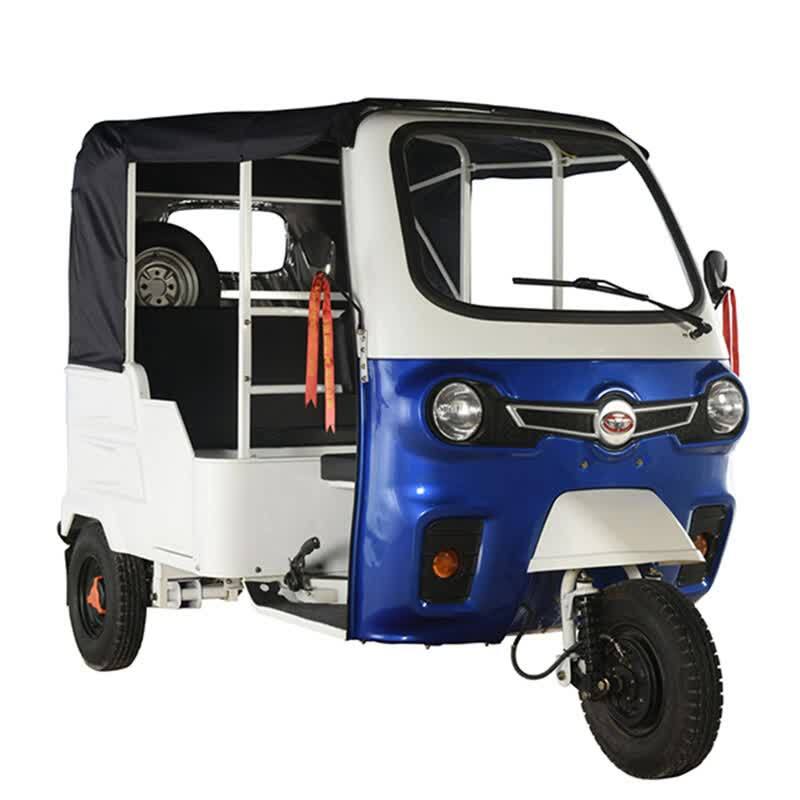 Saera Mayuri Deluxe Battery Operated Rickshaw (Black And White) in