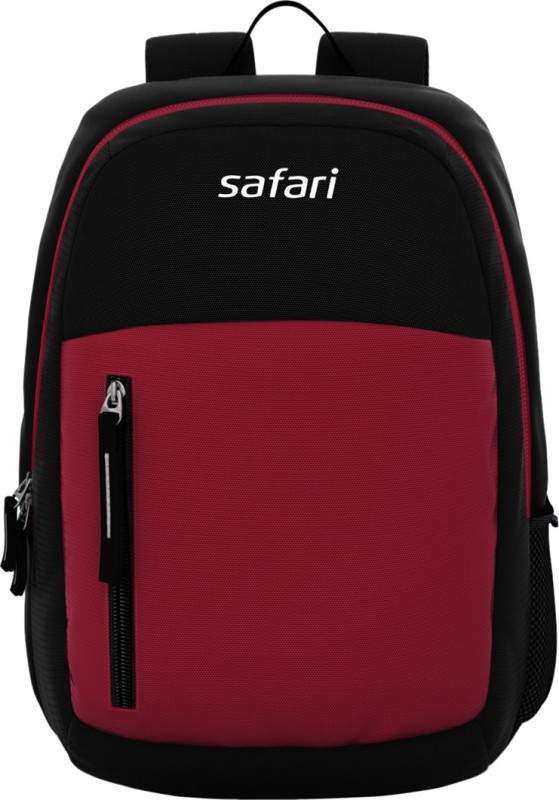 Safari CHAMP 26L RED BACKPACK 26 L Medium Backpack (Red, Black) in