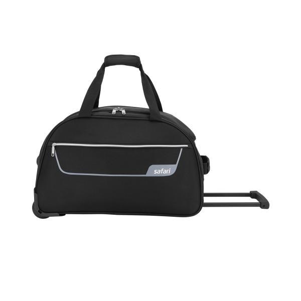 Safari ARC Black Polyester Duffle Trolley L in Delhi at