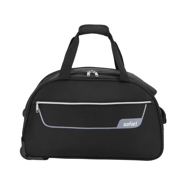 Safari ARC Black Polyester Duffle Trolley L in Delhi at