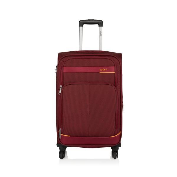 Safari Maasaimara Red Polycarbonate Trolley 49 L