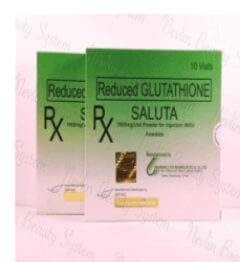 saluta injectable glutathione 1800mg Skin Whitening Age Group: 20 To 50 at 10000.00 INR at Best Price in Chennai Glutathione Injections, 200mg/mL | Olympia